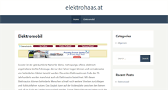 Desktop Screenshot of elektrohaas.at